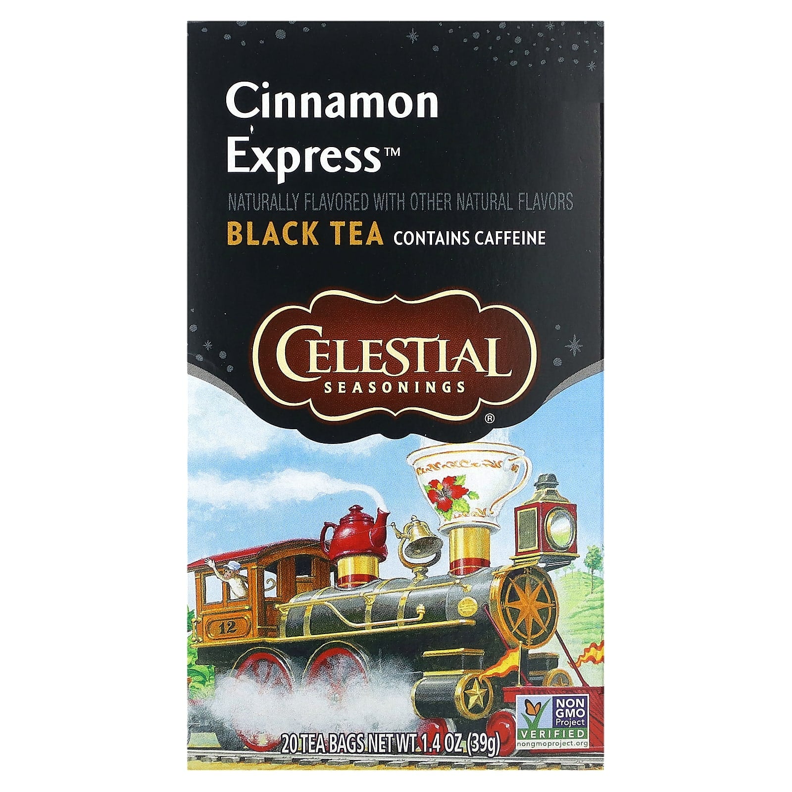 Celestial Seasonings-Black Tea-Cinnamon Express-20 Tea Bags-1.4 oz (39 g)