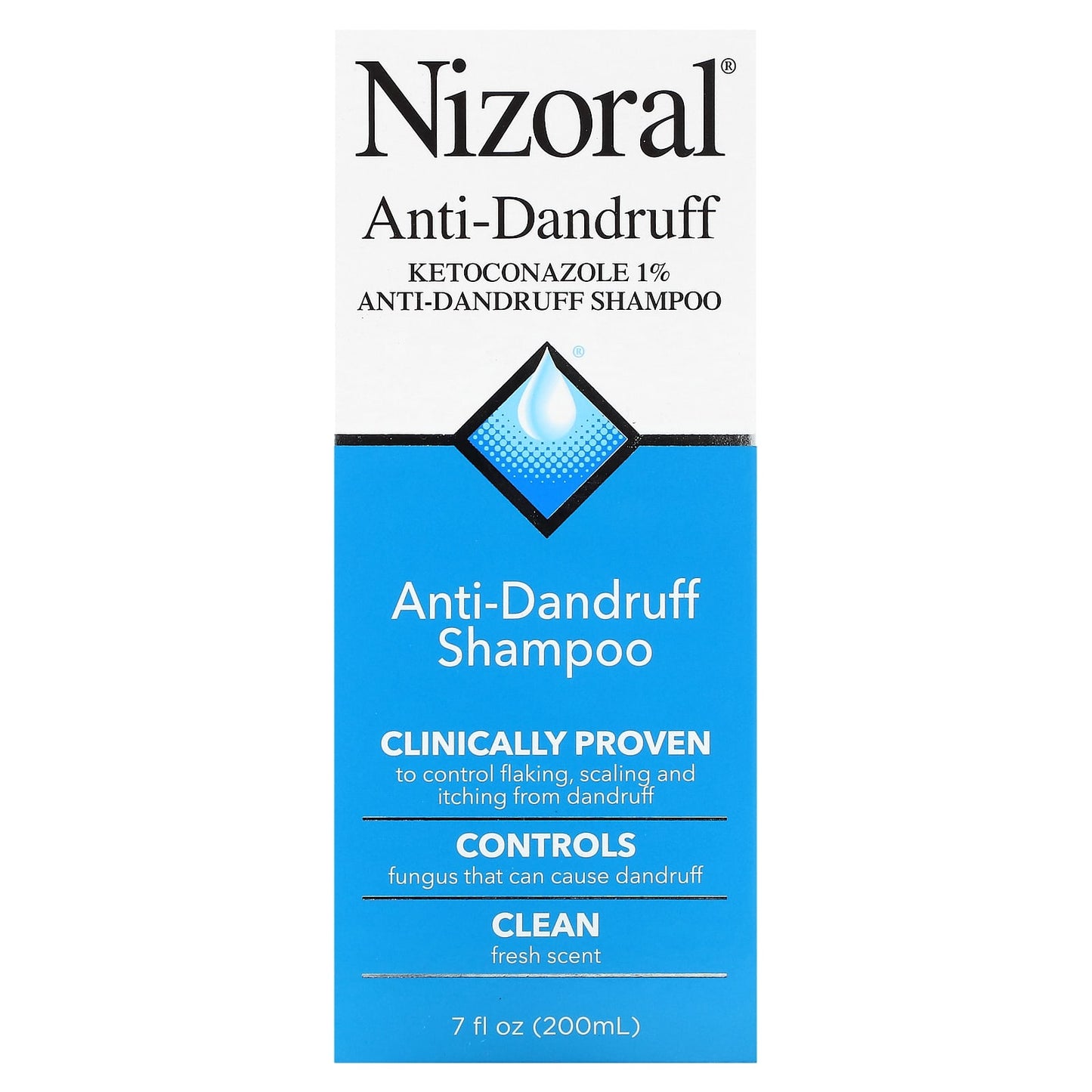 Nizoral, Anti-Dandruff Shampoo, Clean Fresh , 7 fl oz (200 ml)