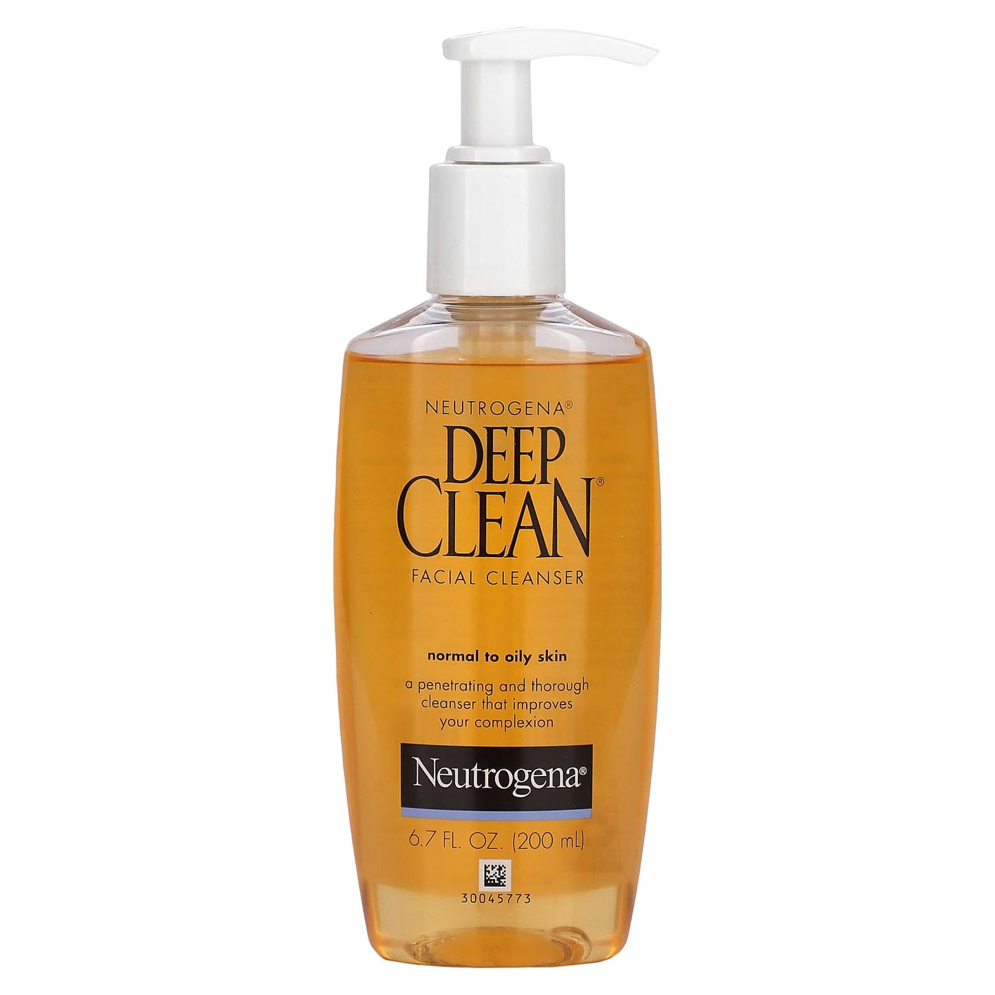 Neutrogena-Deep Clean-Facial Cleanser-Normal to Oily Skin-6.7 fl oz (200 ml)