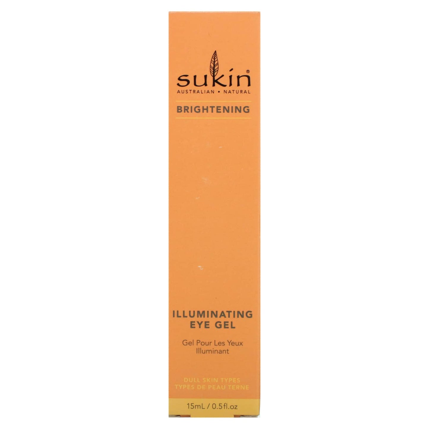 Sukin, Illuminating Eye Gel, Brightening, 0.5 fl oz (15 ml)