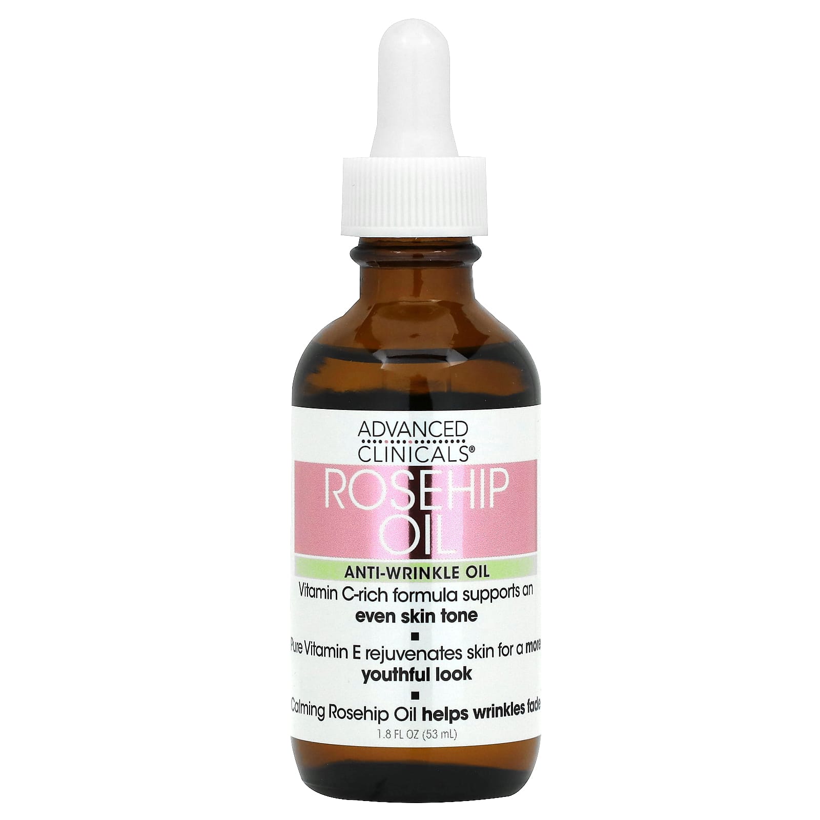 Advanced Clinicals-Rosehip Oil-1.8 fl oz (53 ml)