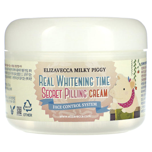 Elizavecca-Milky Piggy-Secret Pilling Cream-Face Control System-3.53 oz (100 g)