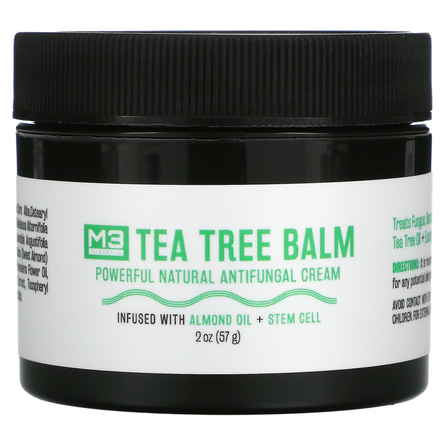 M3 Naturals-Tea Tree Balm-2 oz (57 g)