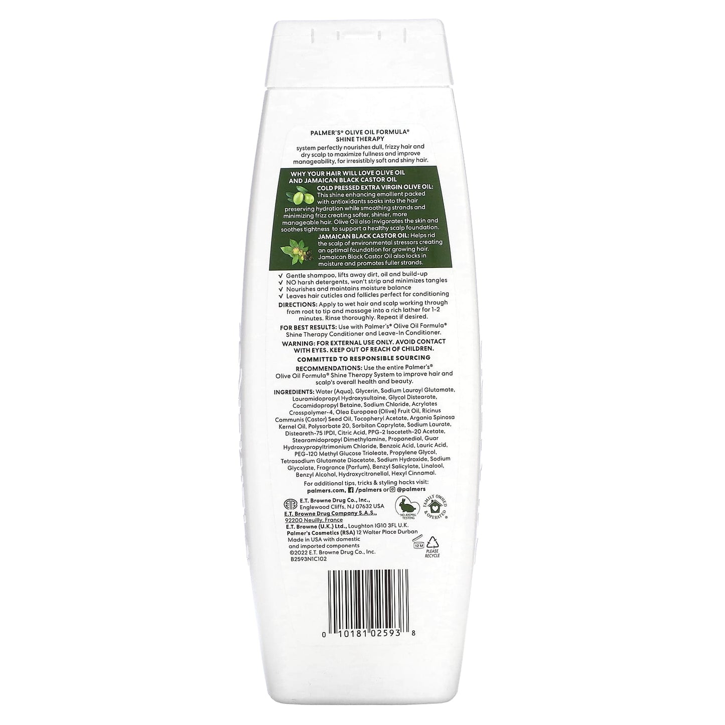 Palmer's, Olive Oil Formula with Vitamin E, Olive Oil Shampoo, 13.5 fl oz (400 ml)