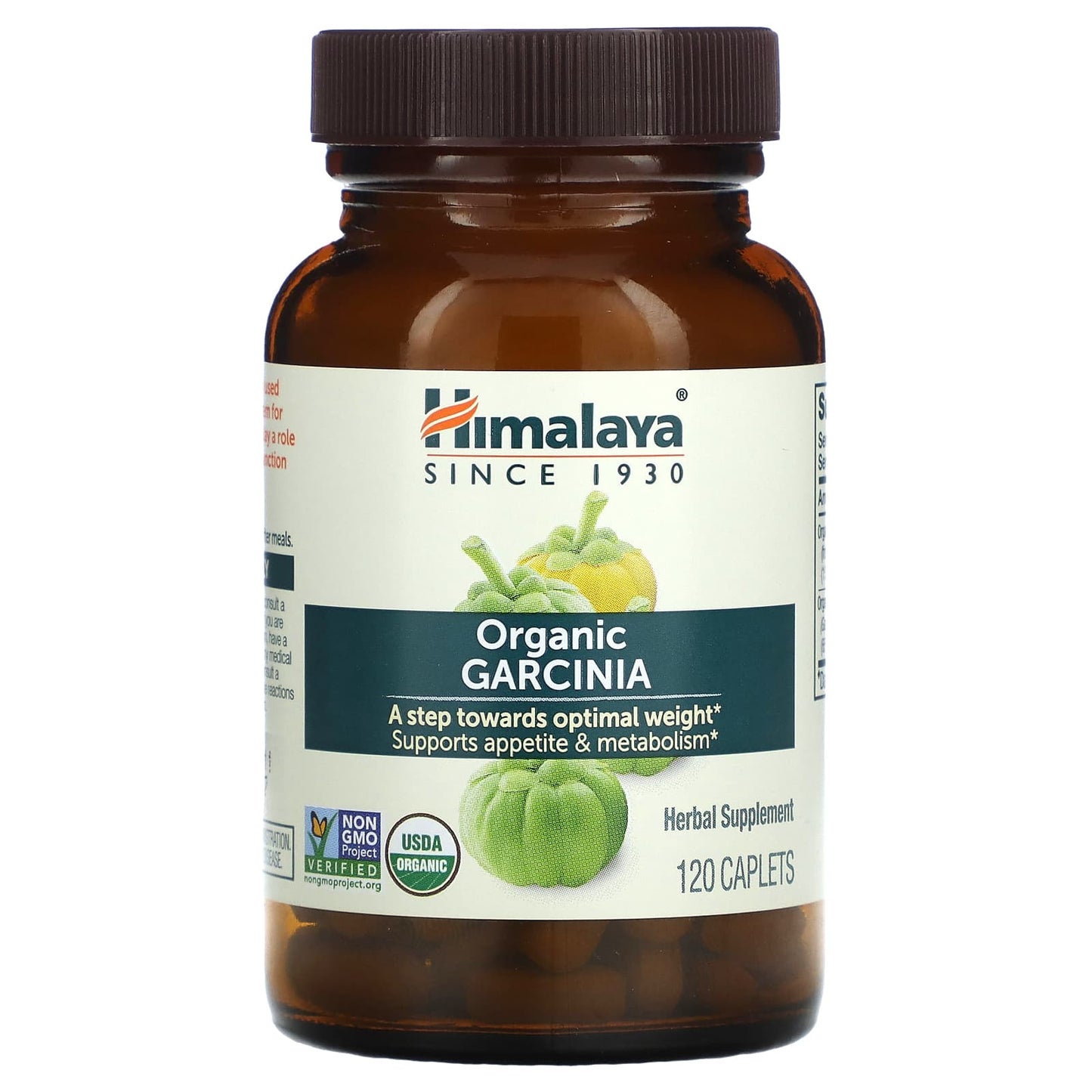 Himalaya, Organic Garcinia, 120 Caplets