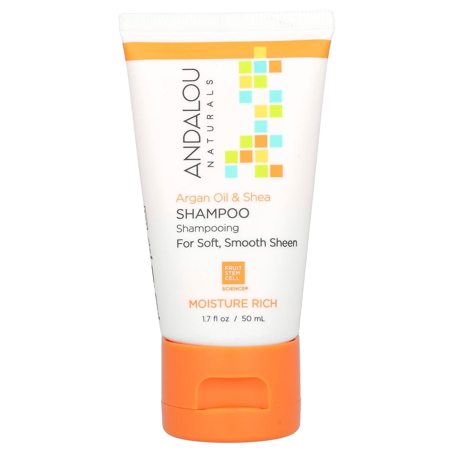 Andalou Naturals-Shampoo-Argan Oil & Shea-1.7 fl oz (50 ml)