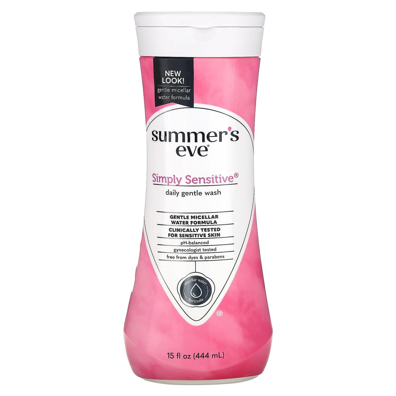 Summer's Eve-Daily Gentle Wash-Simply Sensitive-15 fl oz (444 ml)