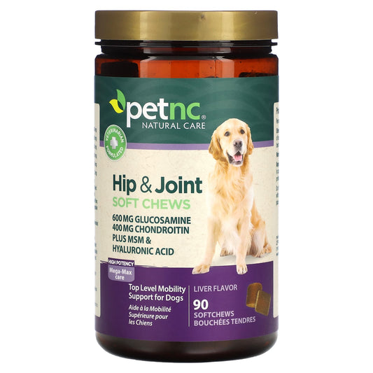 petnc NATURAL CARE-Hip & Joint-High Potency-Liver-90 Softchews