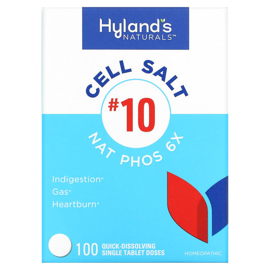 Hyland's Naturals-Cell Salt #10 -100 Quick-Dissolving Single Tablet Doses