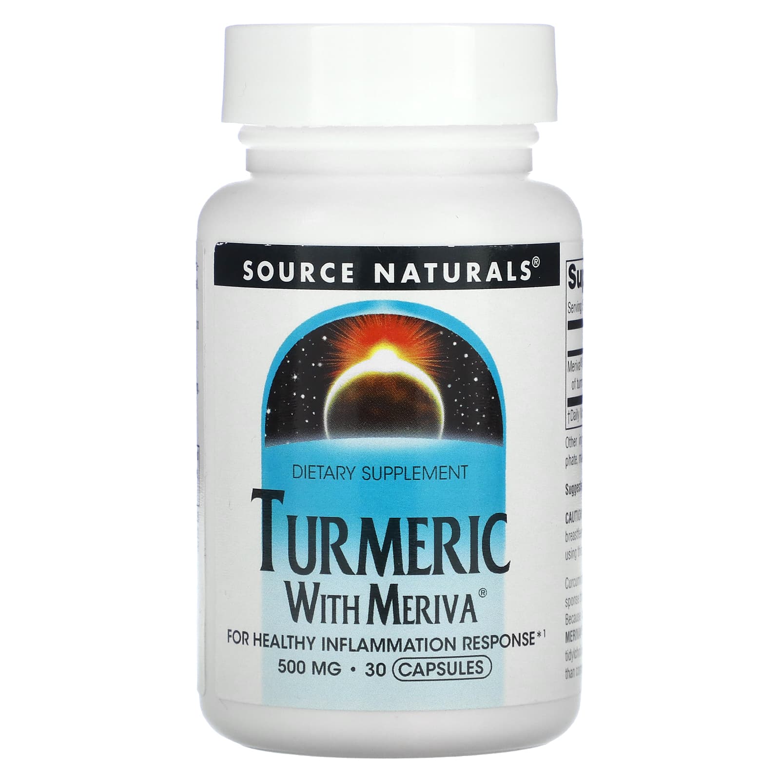 Source Naturals-Turmeric With Meriva-500 mg-30 Capsules