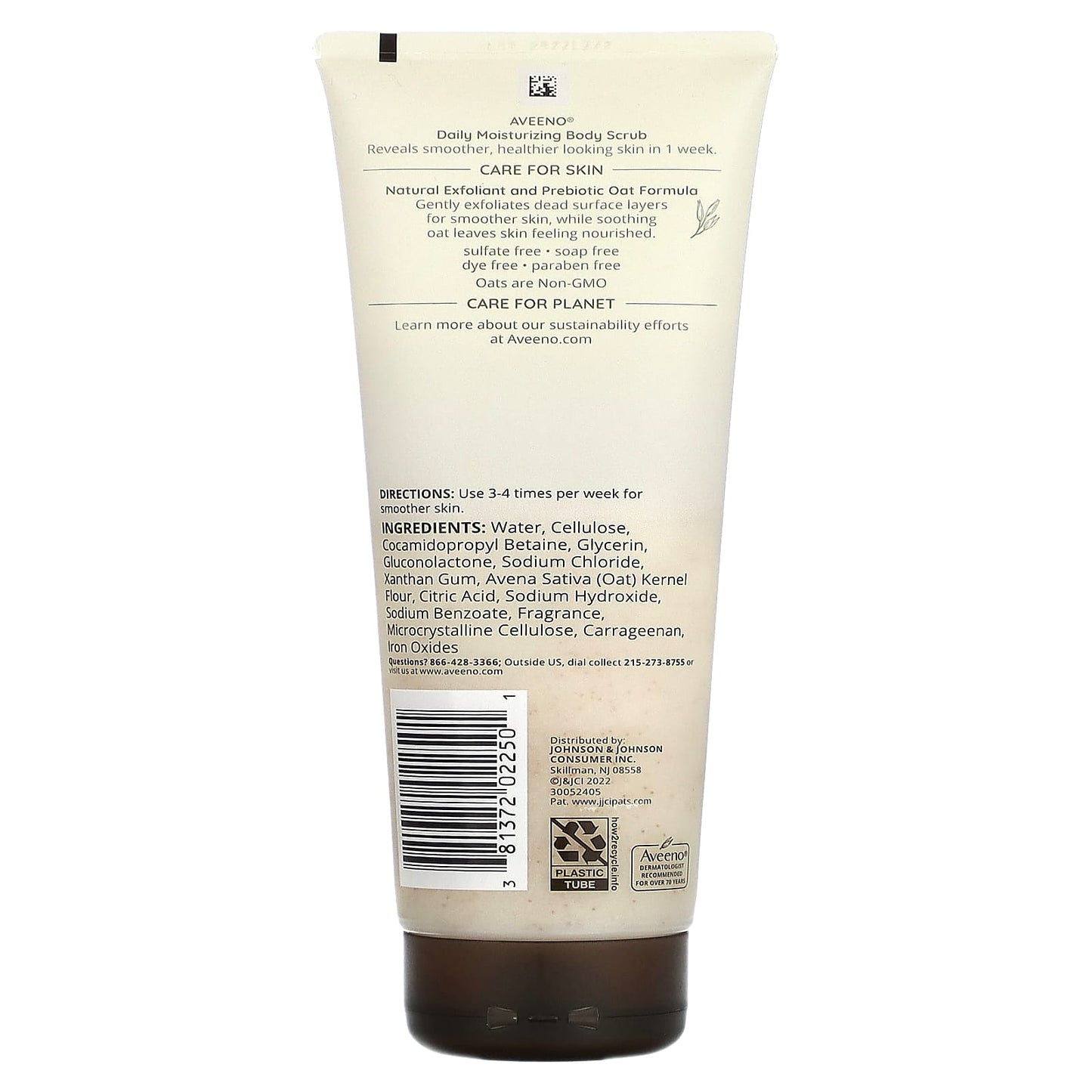 Aveeno, Daily Moisturizing Body Scrub, 8 oz (227 g)