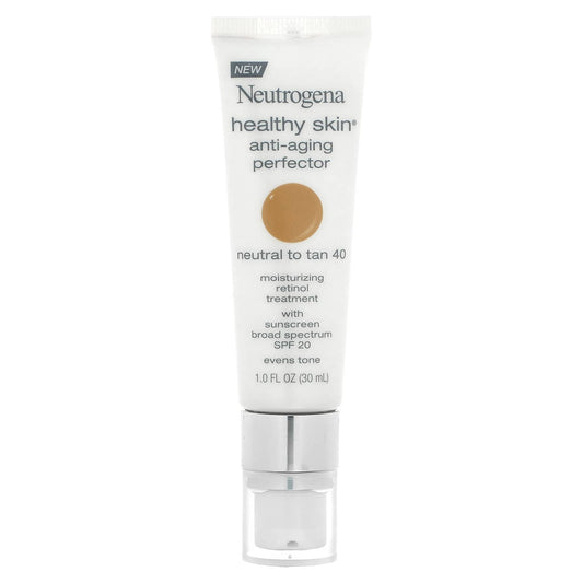 Neutrogena-Healthy Skin-Anti-Aging Perfector-SPF 20-Neutral to Tan 40-1 fl oz (30 ml)