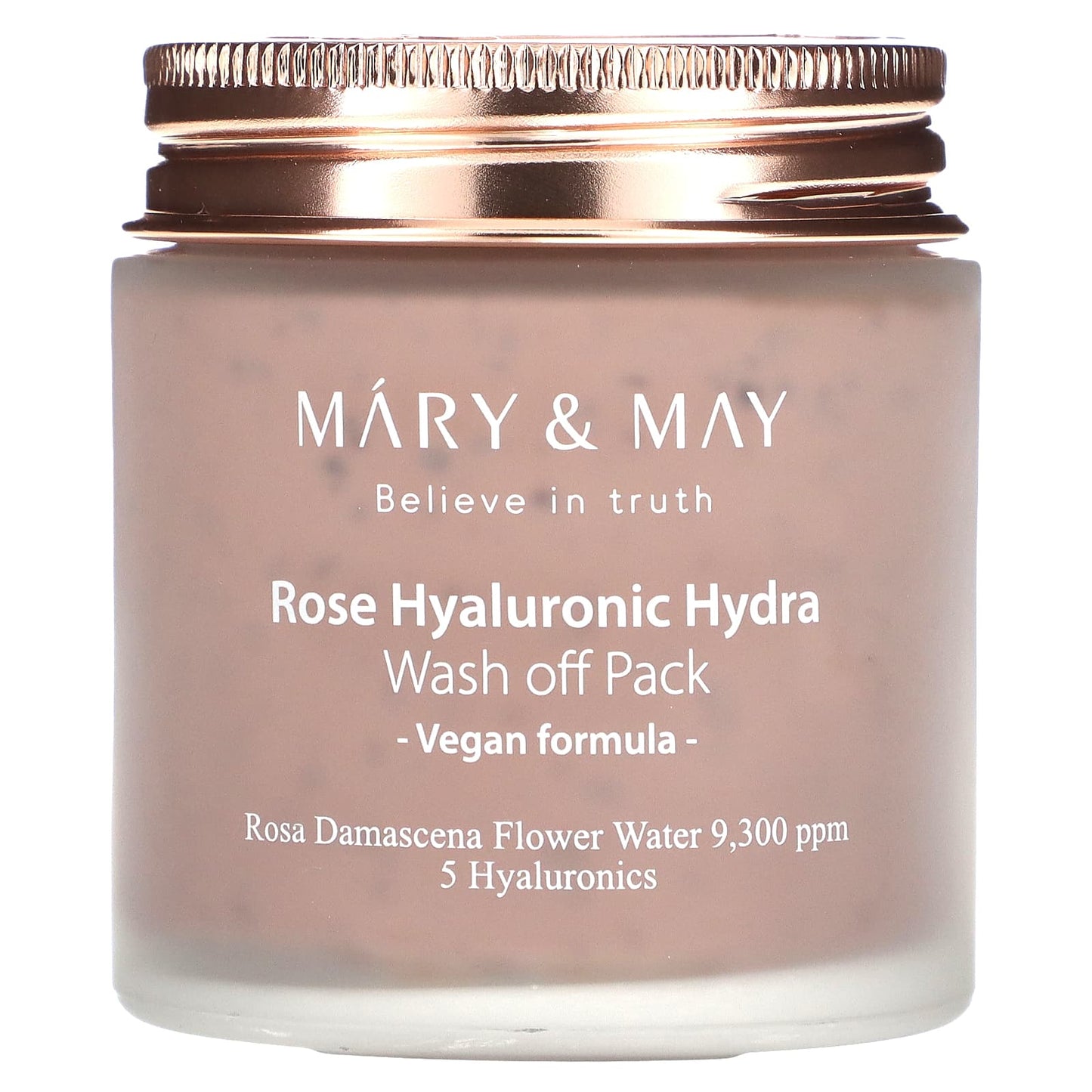 Mary & May-Rose Hyaluronic Hydra-Wash Off Pack-4.4 oz (125 g)