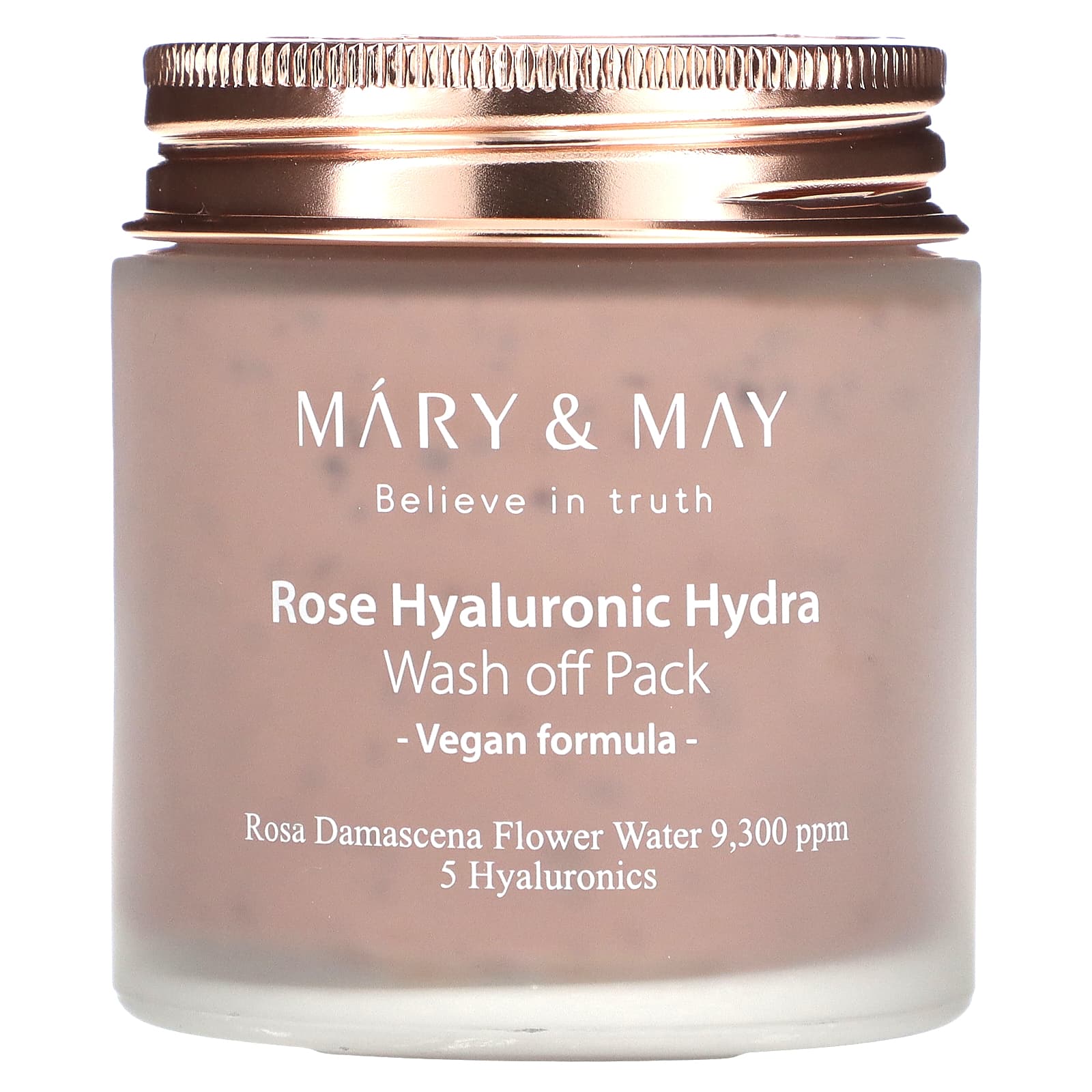 Mary & May-Rose Hyaluronic Hydra-Wash Off Pack-4.4 oz (125 g)