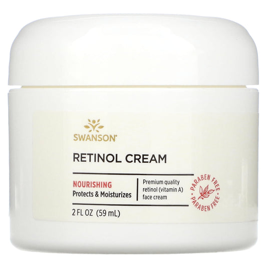 Swanson-Retinol Cream-2 fl oz (59 ml)