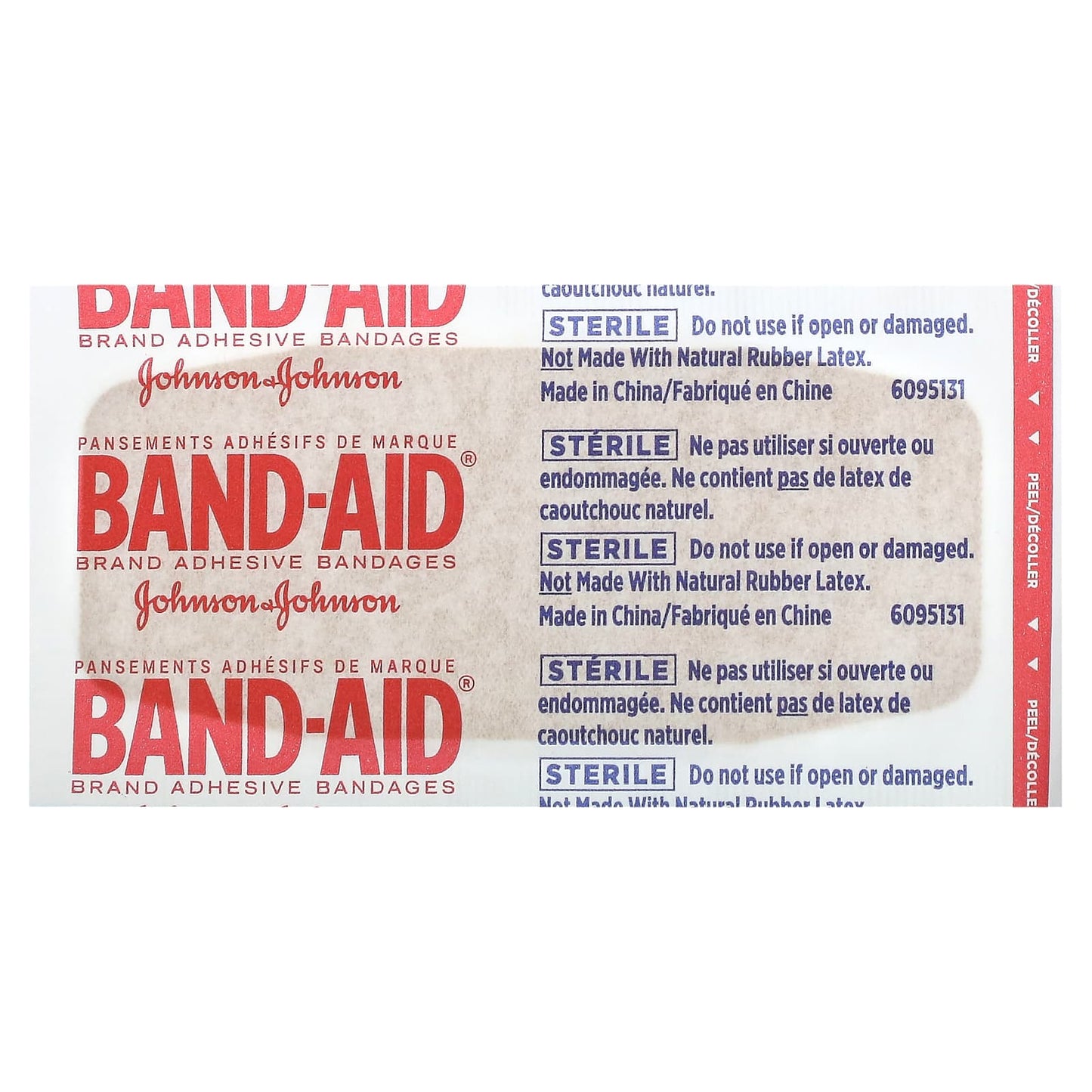 Band Aid, Adhesive Bandages, Flexible Fabric, Extra Large, 10 Bandages