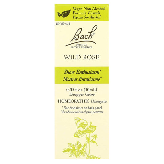 Bach-Original Flower Remedies-Wild Rose-0.35 fl oz (10 ml)