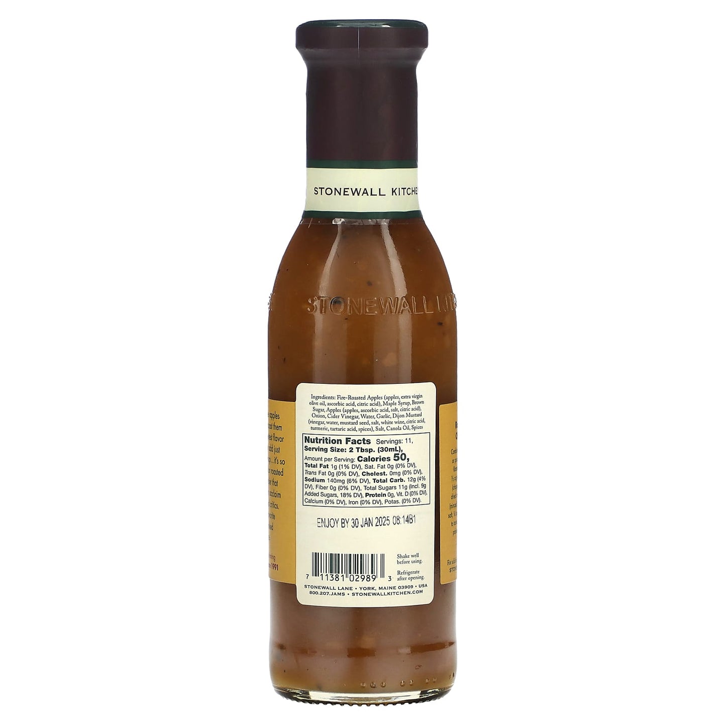 Stonewall Kitchen, Roasted Apple Grille Sauce  , 11 fl oz (330 ml)