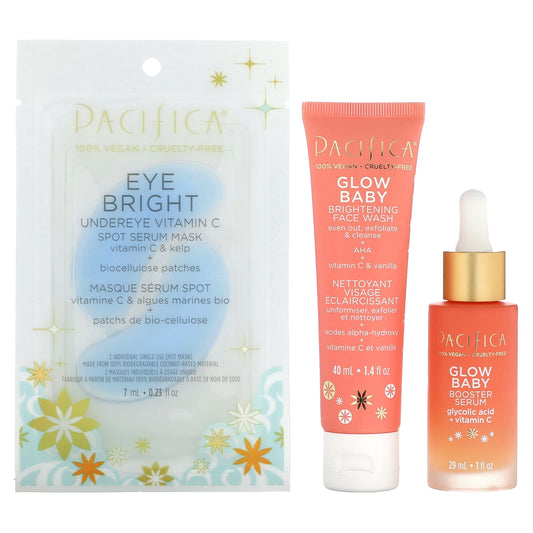 Pacifica-Glow Baby Skincare Kit-3 Piece Set