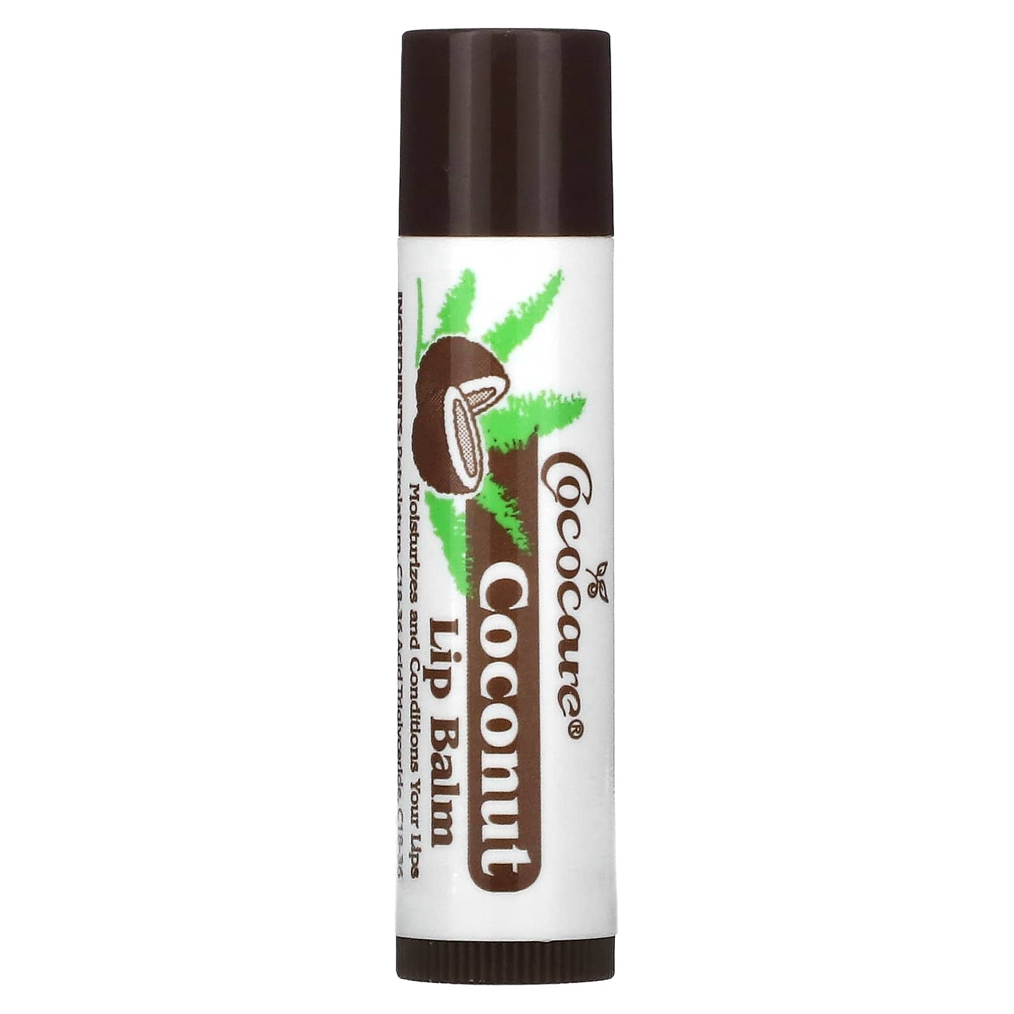 Cococare-Coconut Lip Balm-0.15 oz (4.2 g)