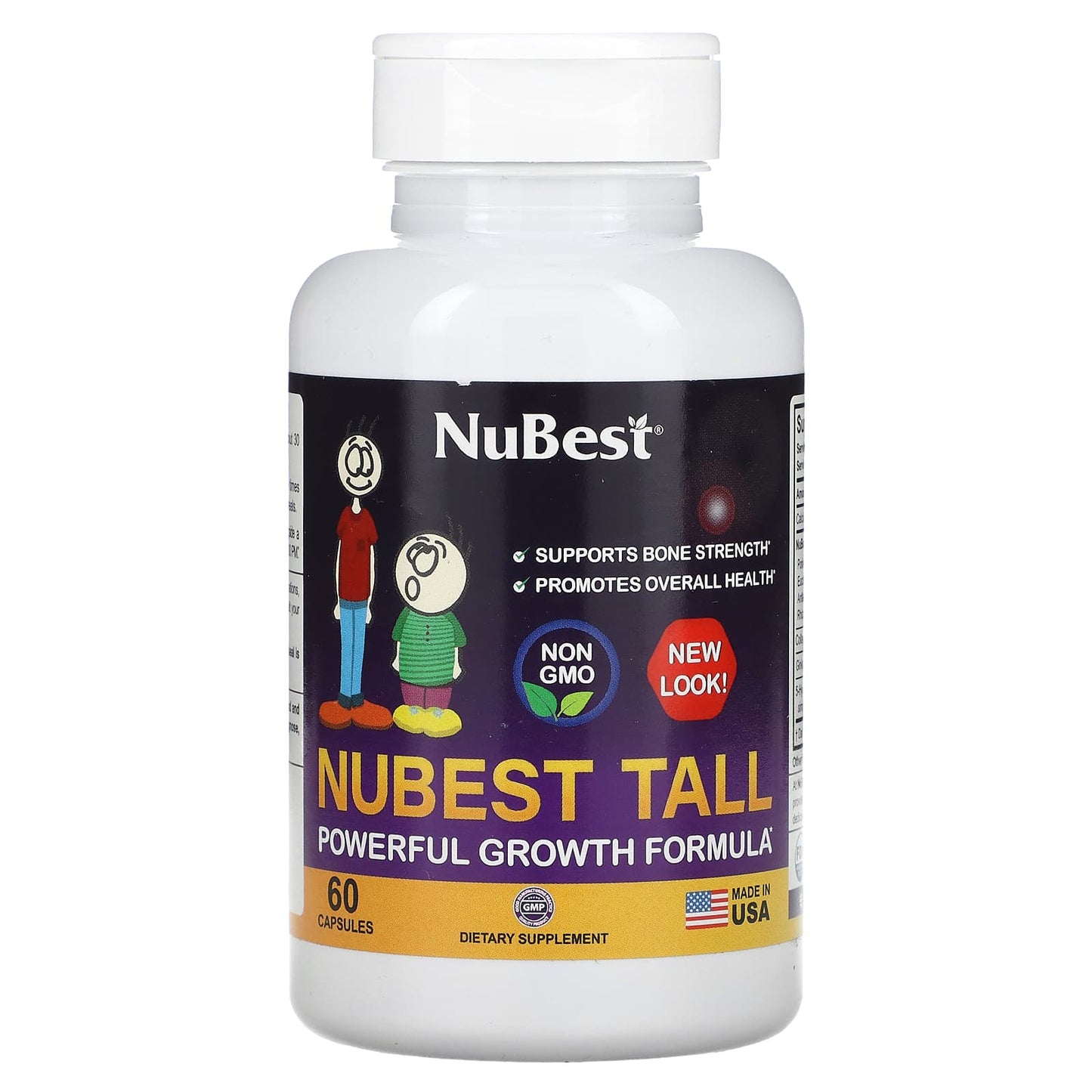 NuBest-Tall-Powerful Growth Formula-60 Capsules