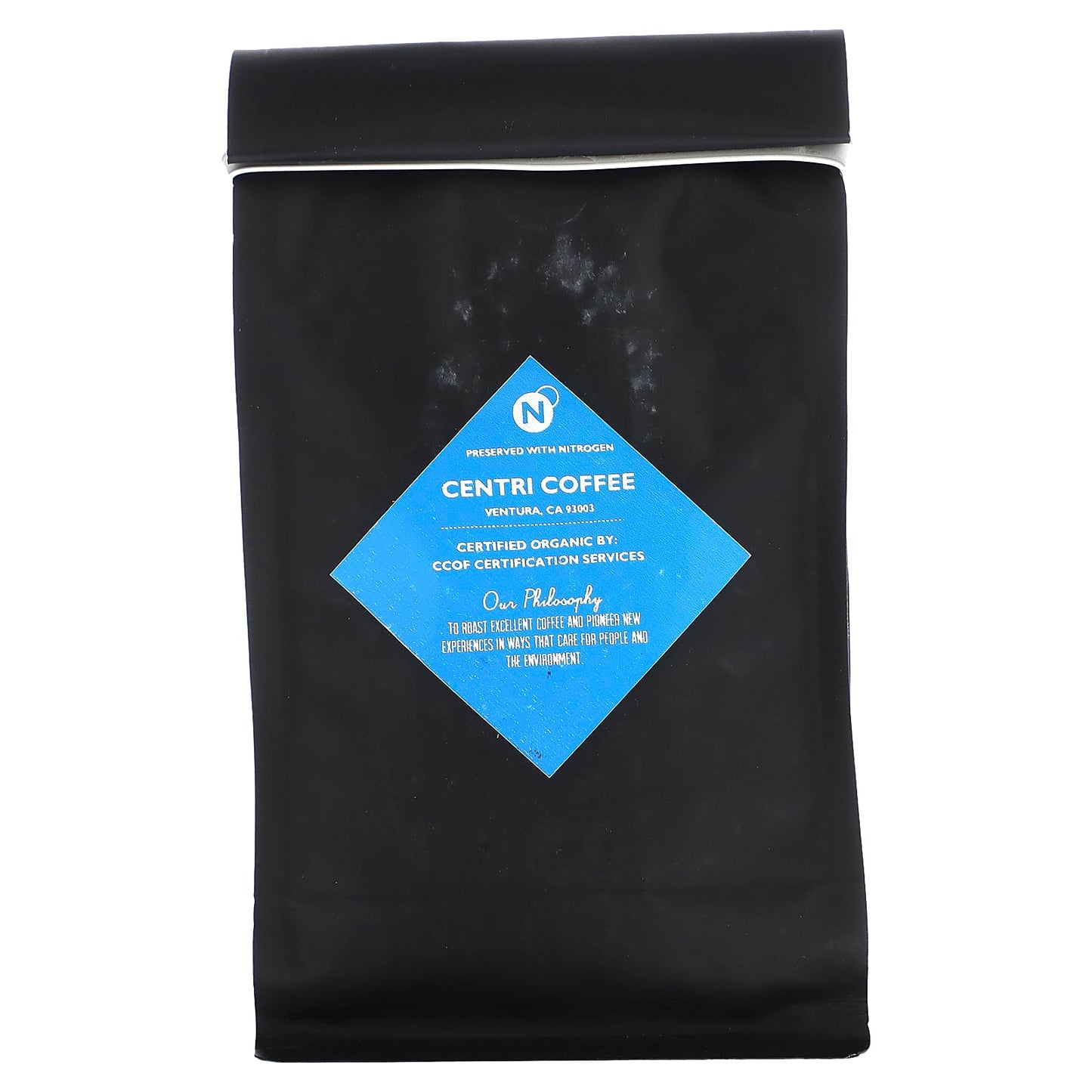 Cafe Altura, Centri Coffee, Organic French, Whole Bean, Decaf, 12 oz (340 g)