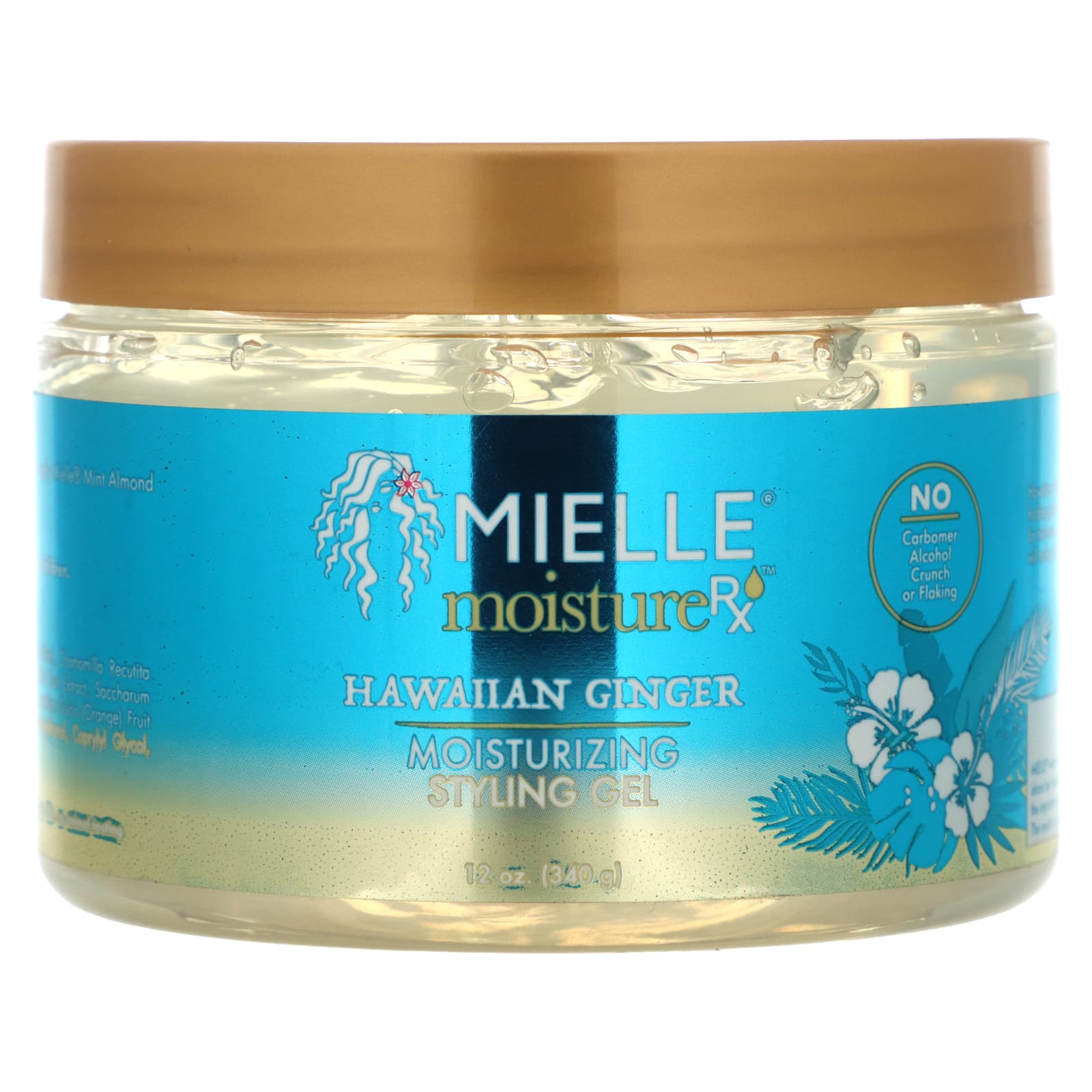 Mielle-Moisture RX-Moisturizing Styling Gel-Hawaiian Ginger -12 oz (340 g)