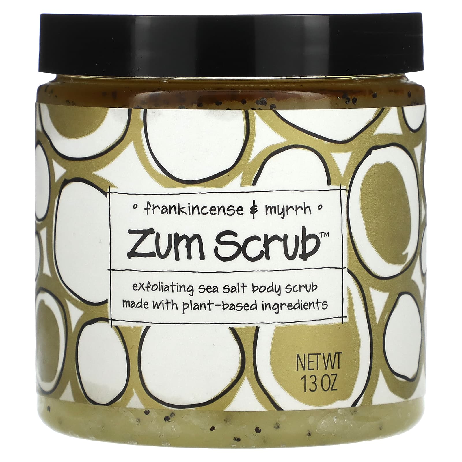 ZUM-Scrub-Frankincense & Myrrh-13 oz