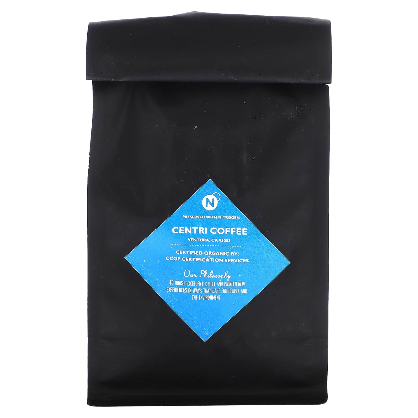 Cafe Altura, Centri Coffee, Organic Majestic, Chocolate Malt + Spice, Whole Bean, Decaf, 12 oz (340 g)