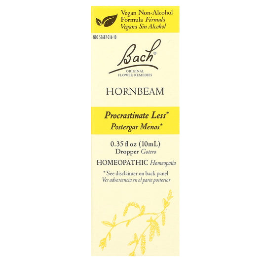 Bach-Original Flower Remedies-Hornbeam-0.35 fl oz (10 ml)