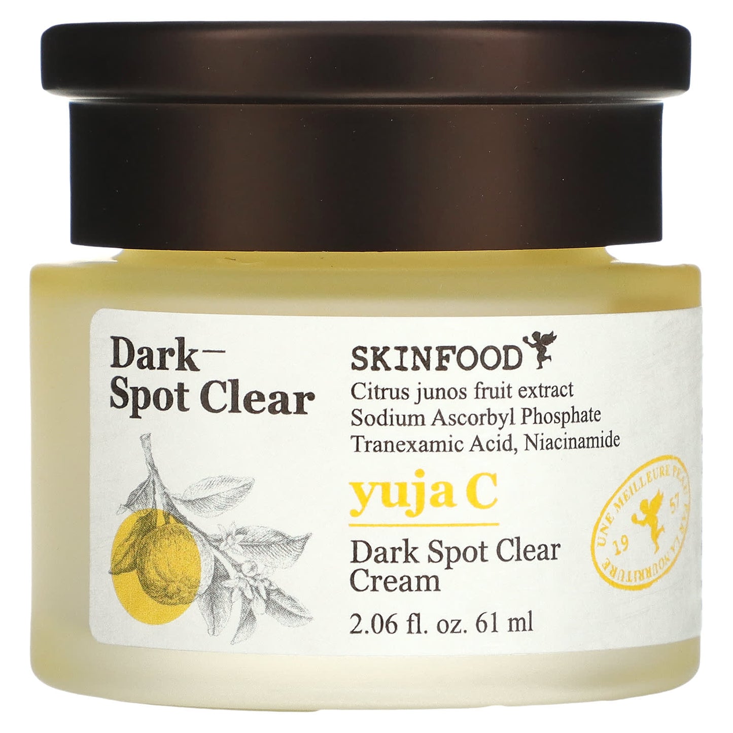 SKINFOOD-Yuja C-Dark Spot Clear Cream-2.06 fl oz (61 ml)