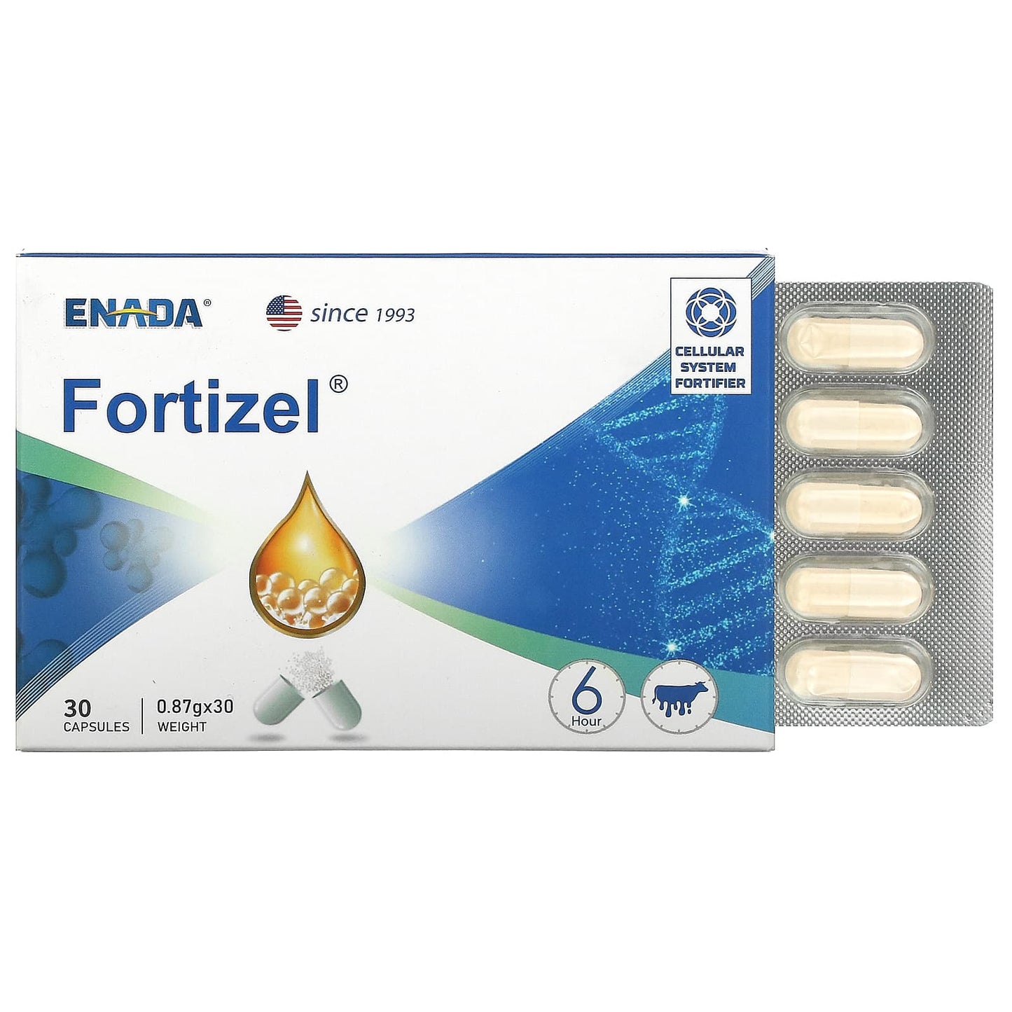 ENADA-Fortizel-Cellular System Fortifier-30 Capsules