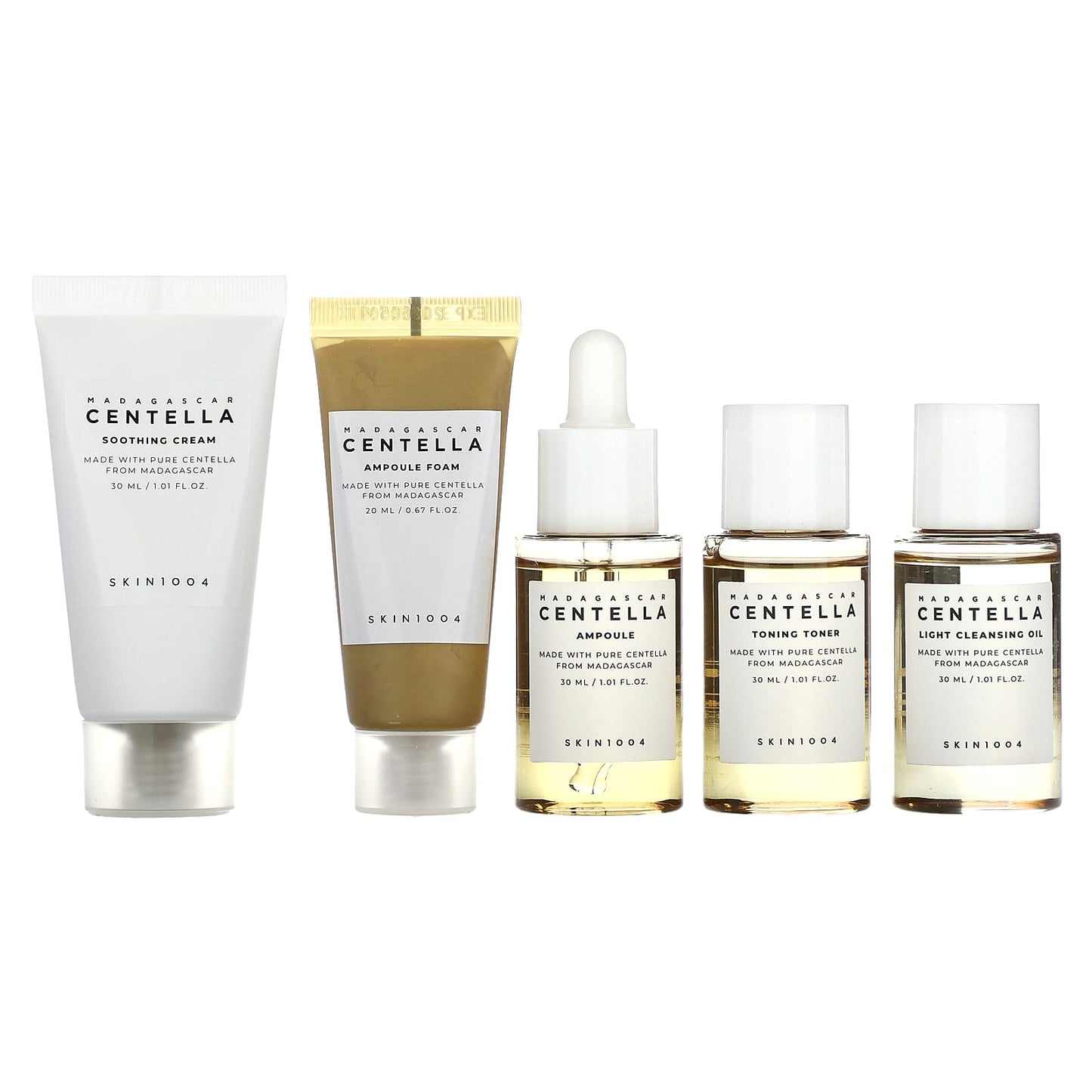 SKIN1004-Madagascar Centella Travel Kit-5 Piece Set