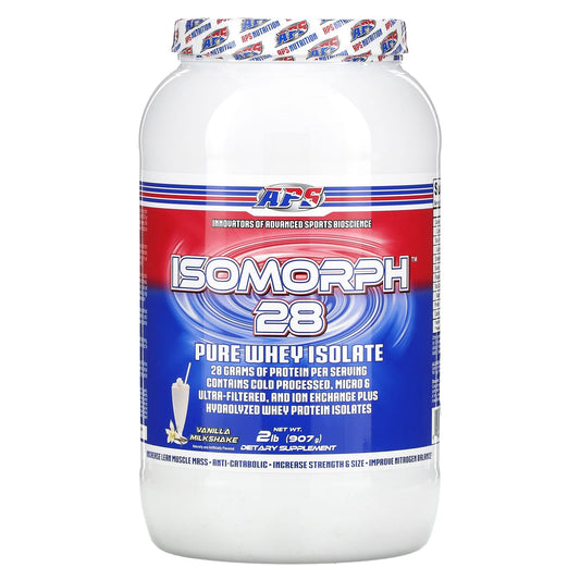 APS-Isomorph 28-Pure Whey Isolate-Vanilla Milkshake-2 lbs (907 g)