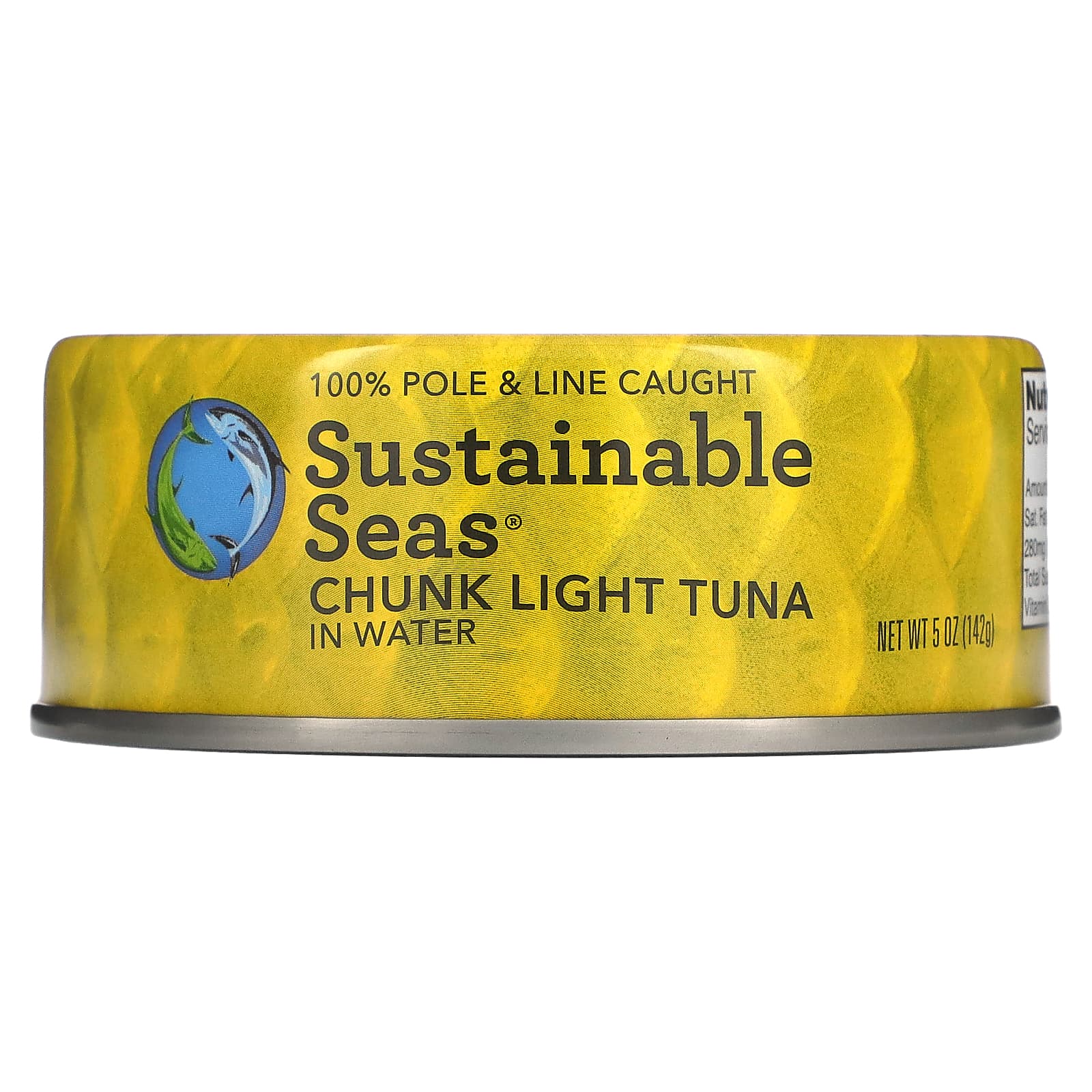 Sustainable Seas-Chunk Light Tuna In Water-5 oz (142 g)