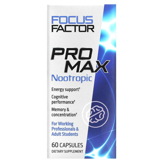 Focus Factor-Pro Max Nootropic-60 Capsules