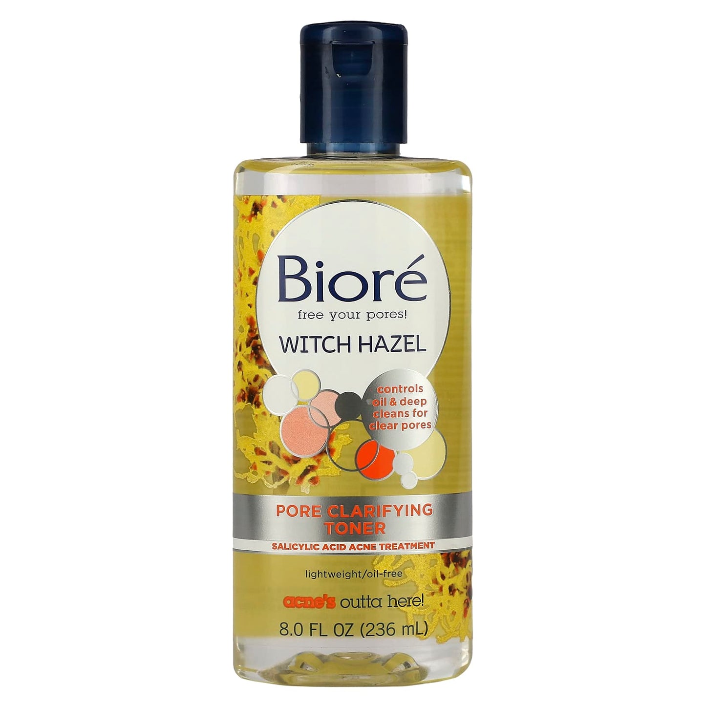 Biore-Pore Clarifying Toner-Witch Hazel-8 fl oz (236 ml)