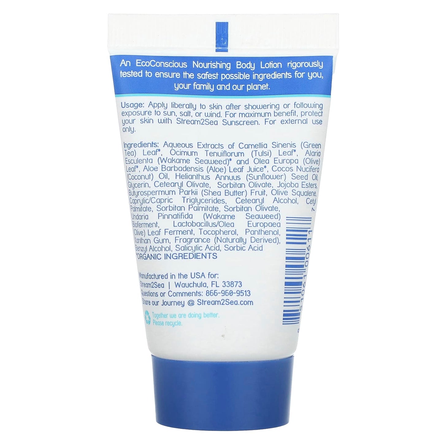 Stream2Sea, Nourishing Body Lotion, 1 fl oz (30 ml)