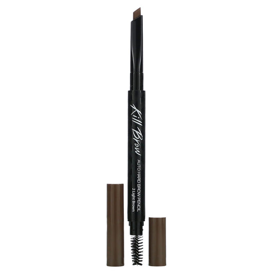 Clio-Kill Brow-Auto Hard Brow Pencil-02 Light Brown-0.01 oz (0.31 g)