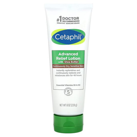 Cetaphil-Advanced Relief Lotion with Shea Butter-Fragrance Free-8 oz (226 g)