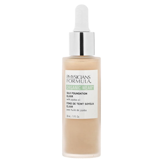 Physicians Formula-Organic Wear-Silk Foundation Elixir with Jojoba Oil-Fair-1 fl oz (30 ml)