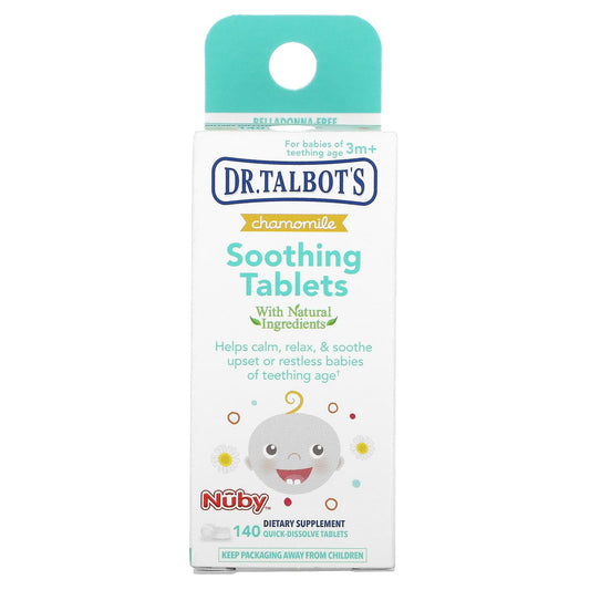 Dr. Talbot's-Soothing Tablets-Chamomile-3 m+-140 Tablets