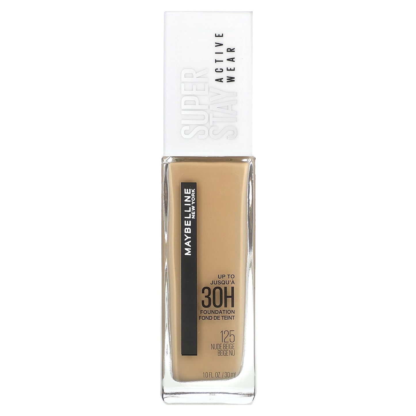 Maybelline-Super Stay-Active Wear Foundation-125 Nude Beige-1 fl oz (30 ml)