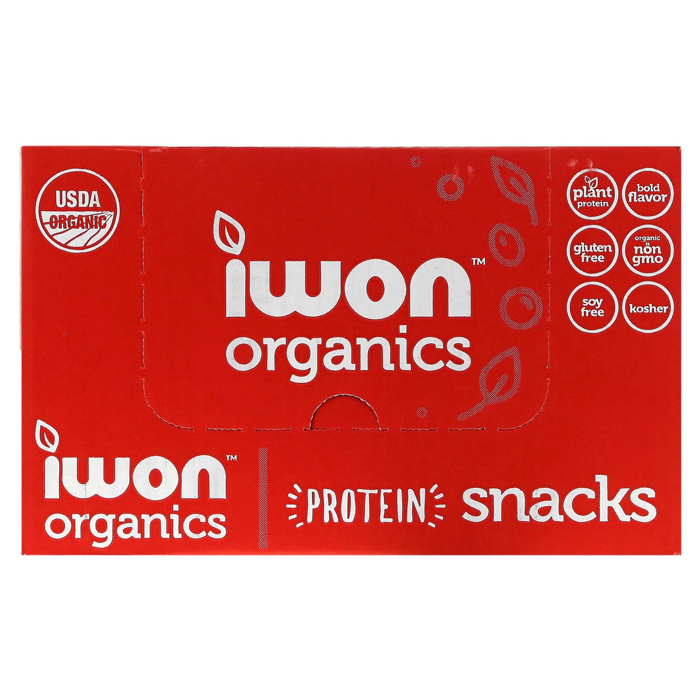 IWON Organics, Organics Protein Stix, Sweet Dijon, 8 Bags, 1.5 oz, (42 g) Each