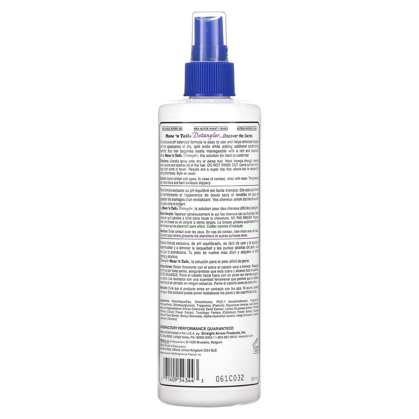 Mane 'n Tail, Detangler Spray, 12 fl oz (355 ml)