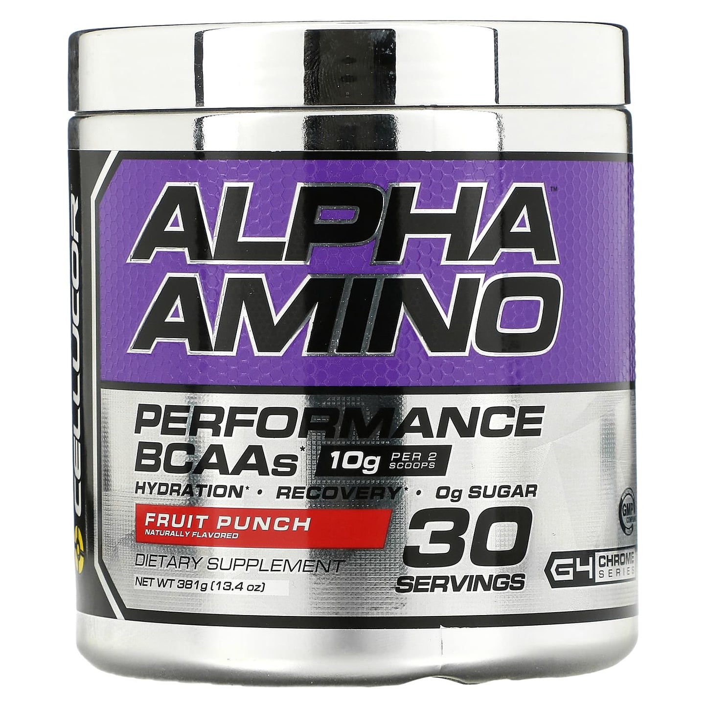 Cellucor-Alpha Amino-Performance BCAAs-Fruit Punch-13.4 oz (381 g)