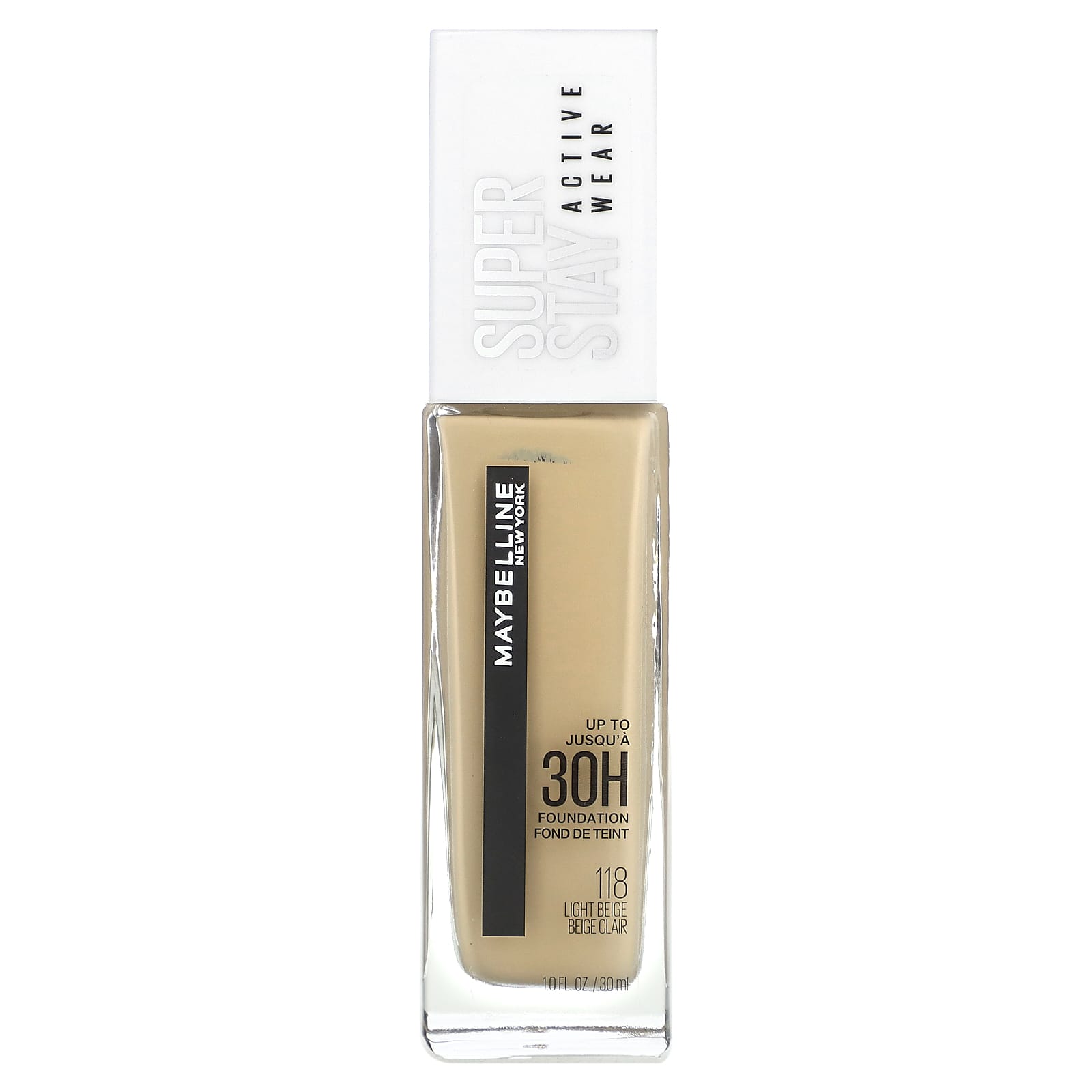 Maybelline-Super Stay-Active Wear Foundation-118 Light Beige-1 fl oz (30 ml)