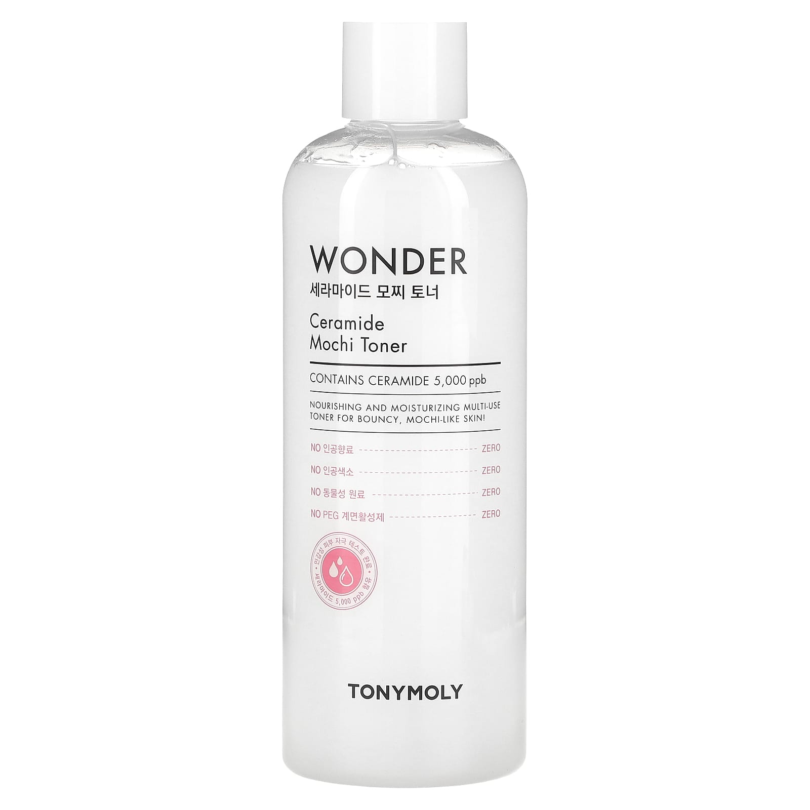 Tony Moly-Wonder-Ceramide Mochi Toner-500 ml