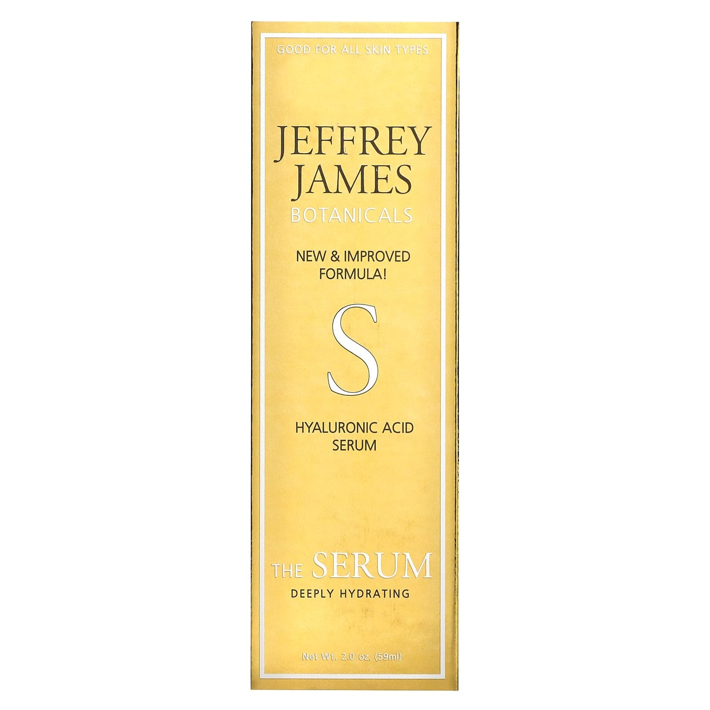 Jeffrey James Botanicals, The Serum, Deeply Hydrating, 2 oz (59 ml)