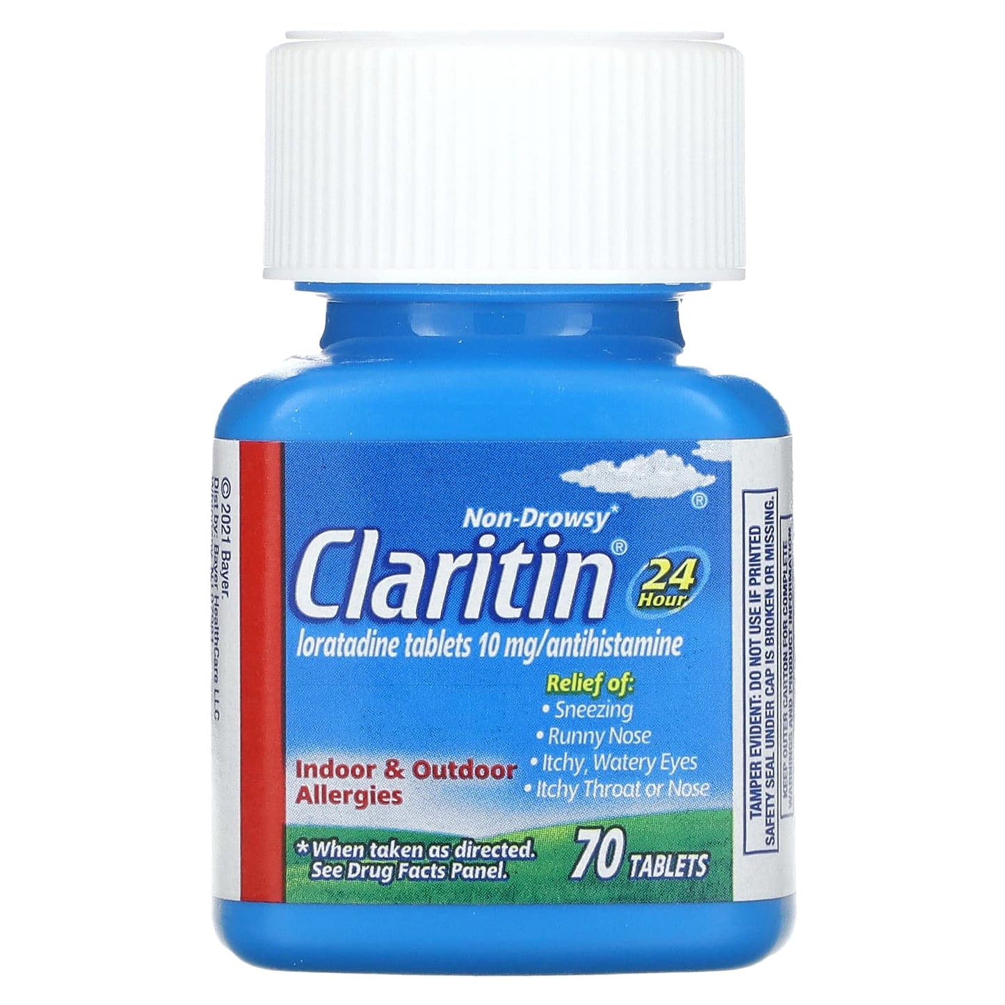 Claritin, Non-Drowsy, Claritin, 10 mg, 70 Tablets